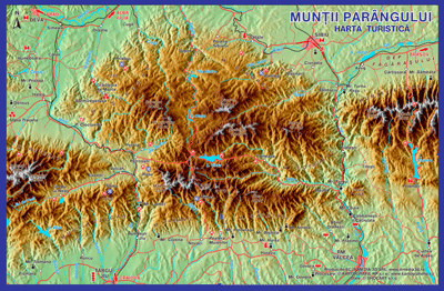 Detaliu Munţii Parâng